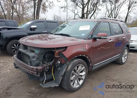 2015 Ford Explorer Limited from USA, damaged, VIN 1FM5K7F81FGA76845